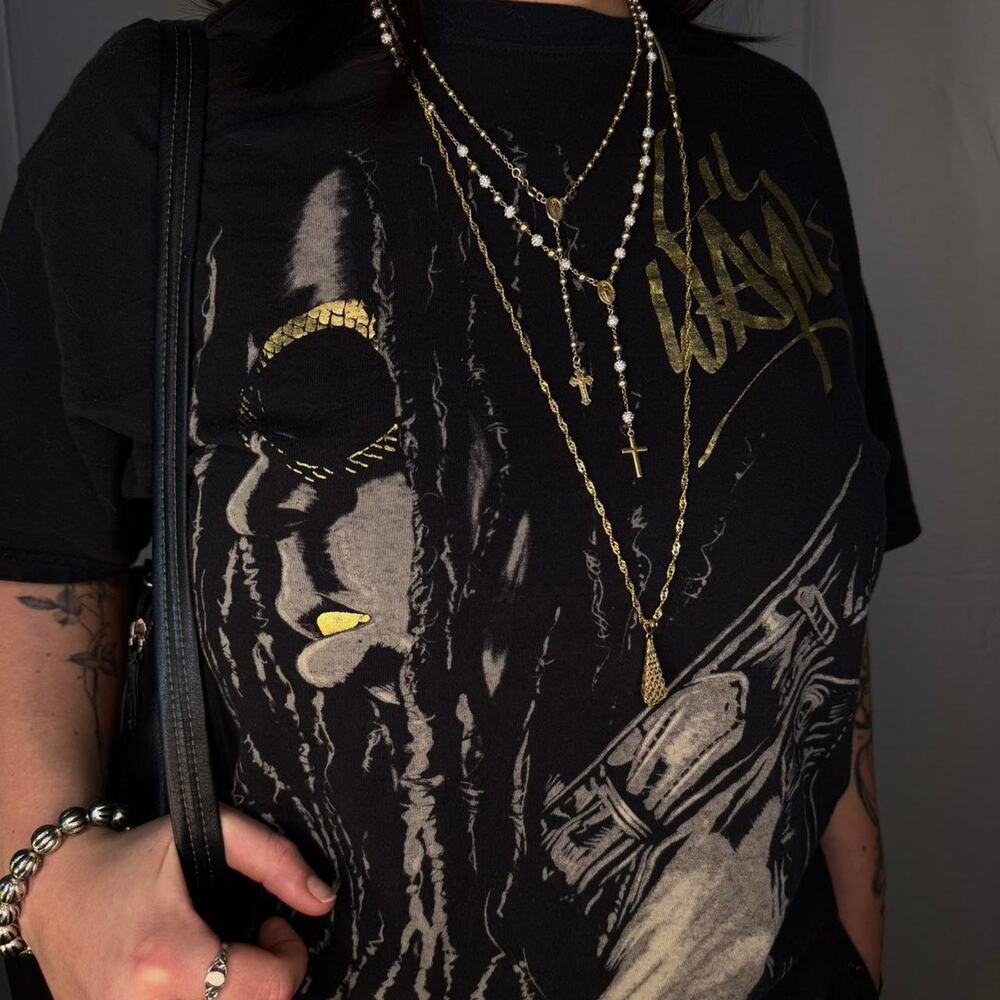 Vintage lil wayne graphic tee